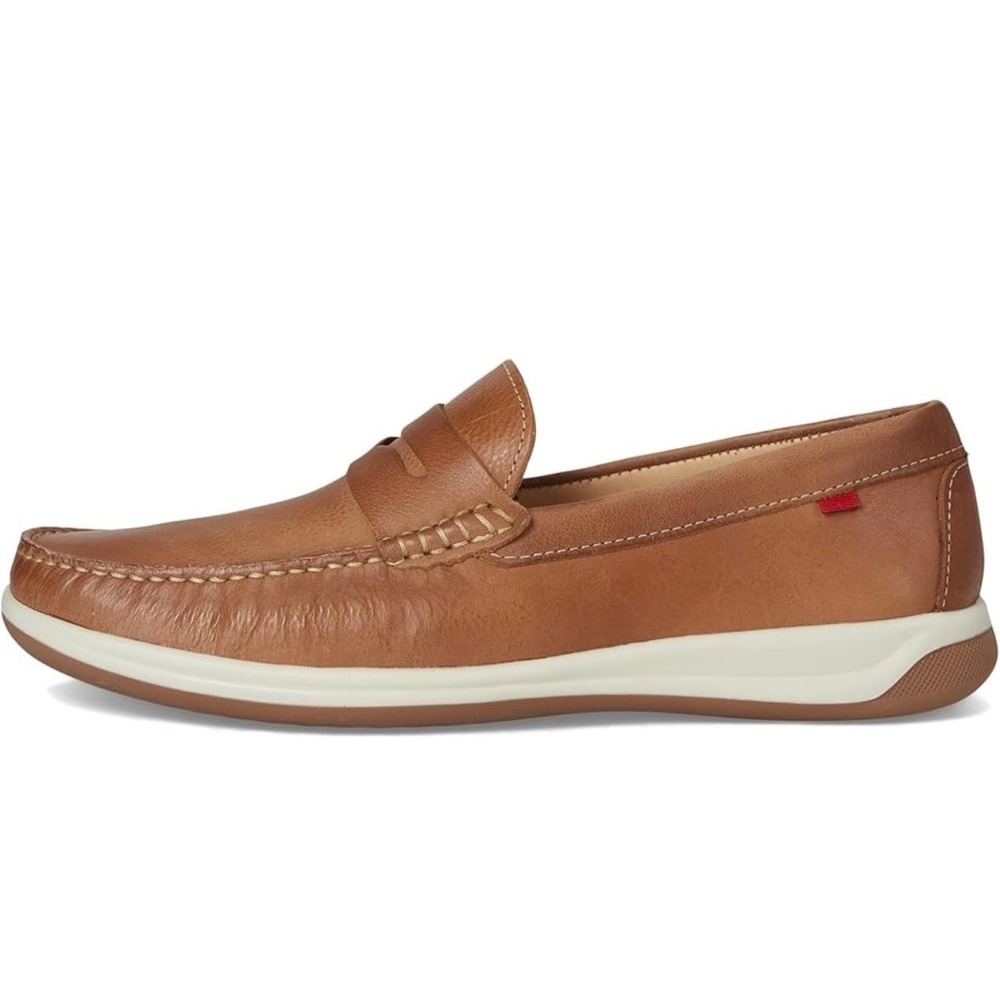 MARC JOSEPH New York Boys Tan Leather Penny‎ Loafer NEW Shoe Brown Kids 11